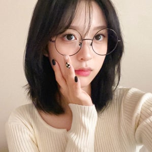 소다몬 ABGMK3011 오버사이즈 동글이 메탈 안경테