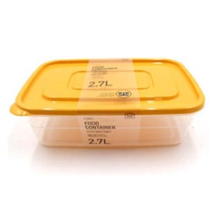 찬통 보관용기 직사각 2.7L