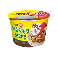 오뚜기 차돌 강된장보리밥 310g 컵밥 낱개