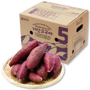 [ 26년 햇고구마 ] 해뜨온 거산 찰랑(꿀밤) 세척 고구마 베니하루카 3kg 5kg