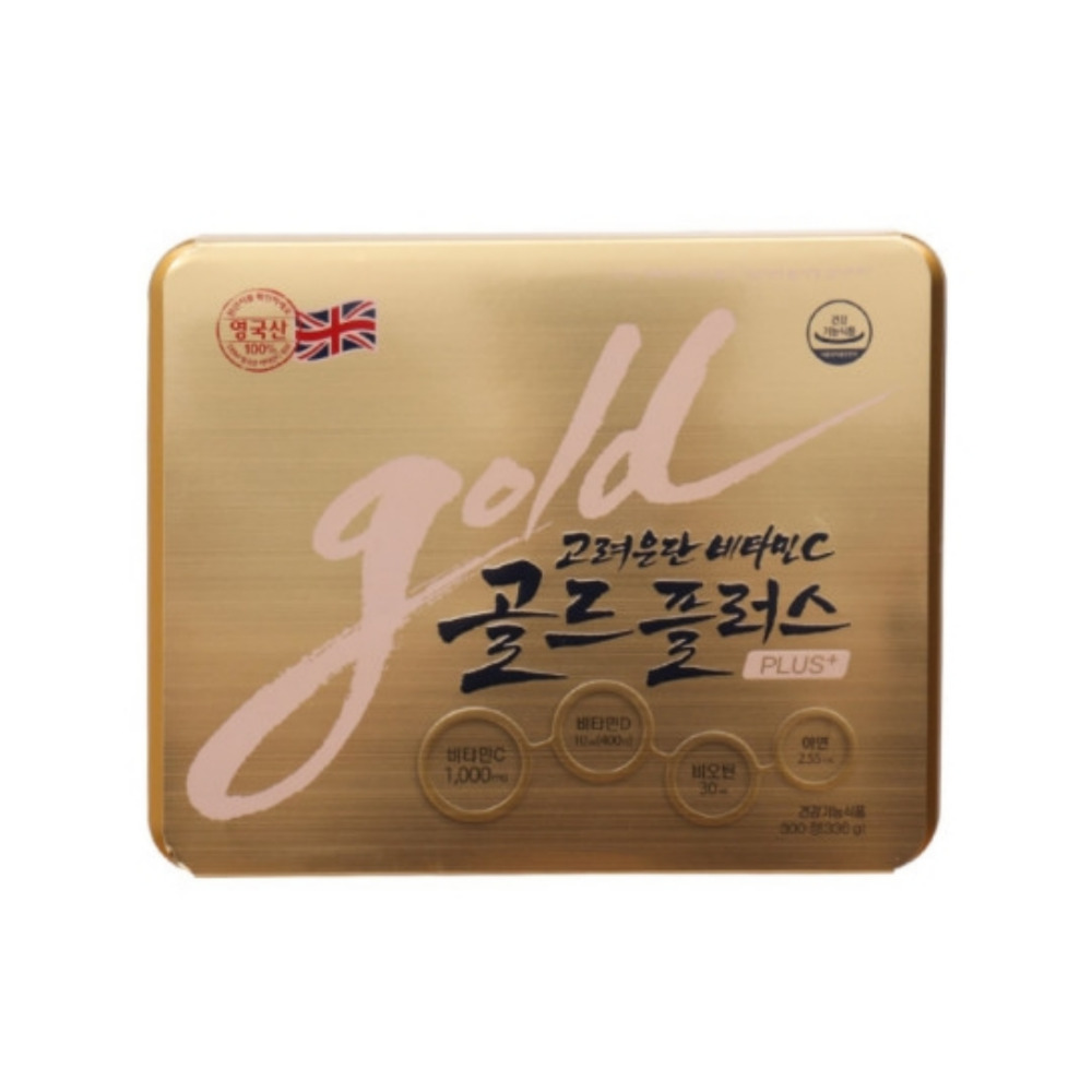 <b>고려은단</b> 비타민C 골드 플러스 1120mg 대용량 가족 종합 비타민