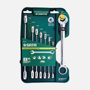 사타 더블라쳇 기어렌치 세트 라쳇렌치 SATA 08007A 8PCS 1EA