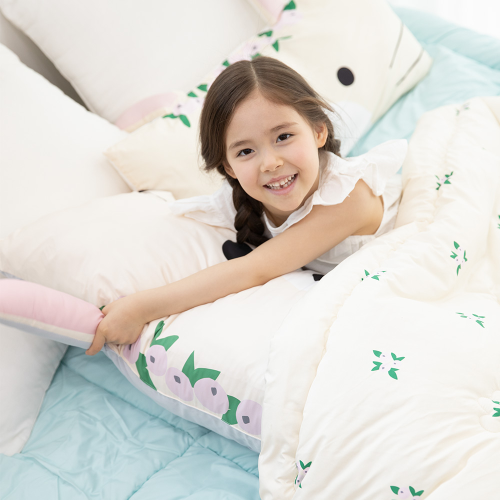 주니어 <b>키즈 알러지케어</b> 순면 모달 차렵이불 세트