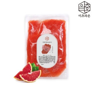 이츠라온 수제과일청 자몽청 알갱이 1kg