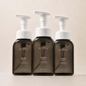 엠디스픽 무향 바리스타 저자극 버블 핸드워시 거품비누 유아 키즈 손세정제 300ml, 3개