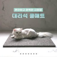 강아지 대리석 쿨 매트 고양이 펫 방석