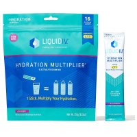 Liquid IV Hydration Multiplier 리퀴드 아이브이 전해질 보충 음료 믹스 아사이베리 16g 16개입