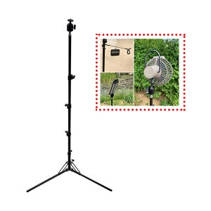 프리즘 크레모아 5단 멀티 스탠드 다양한 제품 거치대 베이직 감성캠핑 편리함 견고함