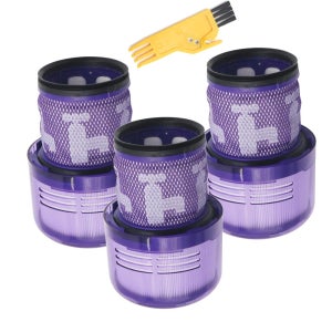 3pcs Dyson V11 Sv14 사이클론 용 세척 가능한 대형 필터 장치 동물 절대 총 깨끗한 무선 진공 청소기 부품 교체 필터
