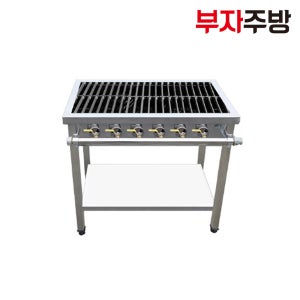 900 올간택기 신형석쇠 업소용 간택기 가스렌지 영업용 화구 LPG 일자석쇠