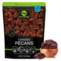 nut cravings Georgia Pecans 조지아피칸 허니 글레이즈캔디 프랄린 견과류스낵 피칸파이추천 454g 1개