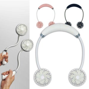 저소음 분리형 2세대 가벼운 넥밴드 선풍기 넥풍기