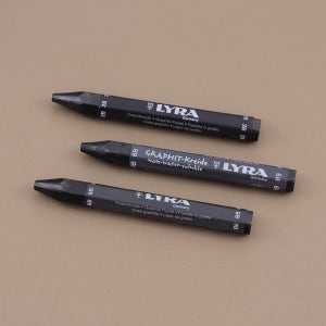 리라 흑연 크레용 1자루 2B/6B/9B LYRA Graphite Crayon