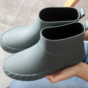 숏 첼시레인부츠 레인슈즈 미끄럼방지 부츠