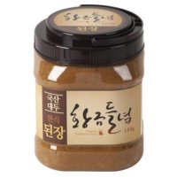 [전통] 뚝배기식품 황금들녘 된장 1.8kg 옛맛뚝배기 재래식 시골 집 된장