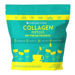 퍼더 푸드 콜라겐 펩티드 파우더 개별 포장 278g / Further Food Collagen Peptides Powder On-the-Go Packets