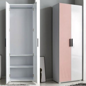 1인옷장 옷걸이 행거 수납장 60cm 원룸 양문선반