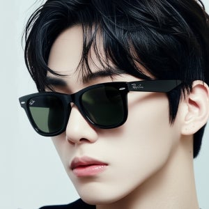 레이벤 RB2140F 웨이페어러 아시아핏 빅사이즈 남자 편광 선글라스 레이밴 외