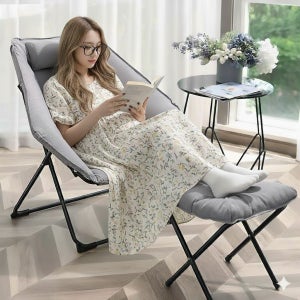 수유의자 안락 수면 소파 독서 1인용 임산부 역류성식도염 코지백서(스툴포함)