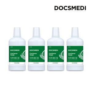 닥스메디 쿨센스 가글 250ml 4개 천연 프로폴리스 무알콜 구강청결제 입냄새 구취 제거