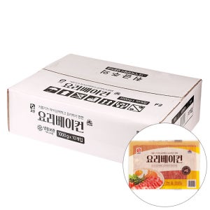 요리베이컨 1KG/사조오양 BOX(10)