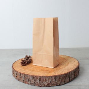 종이봉투 크라프트.소 H170 H220 H240 중 내유코팅 제과봉투 튀김 분식 포장 식품봉투 1000장