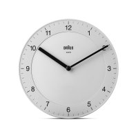 Braun Classic Wall Clock 브라운 클래식 벽시계 BC06 화이트