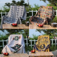 엔팍 에스닉 스타일 - 차박 담요 및 캠핑 러그