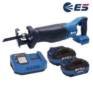 ES산업 충전컷쏘 컷소 컷소기 20V 4.0Ah 배터리 2개 세트 L106RS