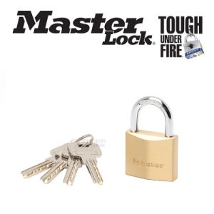 마스터락 2940EURD 고강도 대문 현관 창고 잠금장치 황동 열쇠 자물쇠