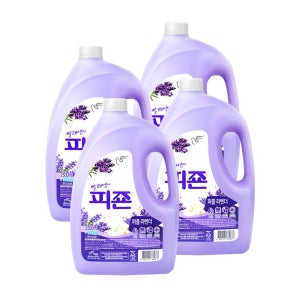 피죤 섬유유연제 2500ml x 4입 퍼플라벤더