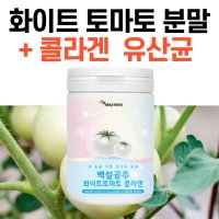 화이트 토마토 분말 가루 먹는법 몸신 이너뷰티 피부 멜라닌 흰색토마토 하얀토마토