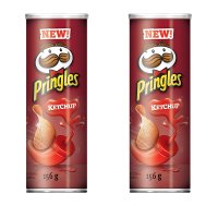 Pringles 프링글스 포테이토 칩 케찹맛 156G 2개 Potato Chips Ketchup