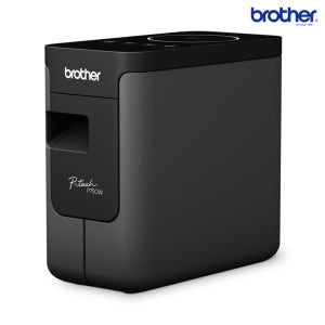 브라더 PT-P750W 라벨 프린터 PC 와이파이 무선 라벨기 샘플테이프 포함