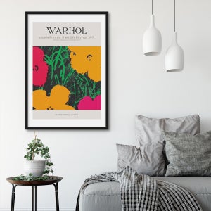 인기 명화 전시 포스터 앤디워홀 02 A2 감성 미니멀 아트 인테리어그림액자