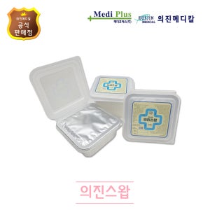 알콜스왑 일회용 소독 에탄올 알콜솜 의약외품 400매 (24개) box단위 의진메디칼
