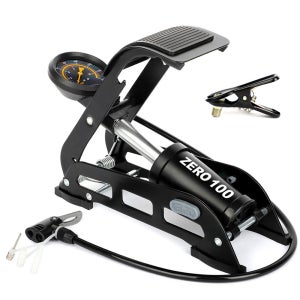 차량용 자전거 오토바이 바이크 튜브 공 물놀이 다용도 공기주입기 비상 에어발펌프 싱글