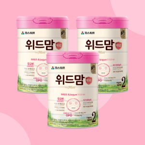 파스퇴르 위드맘 제왕 2단계(7개월 - 12개월까지) 750g, 3개