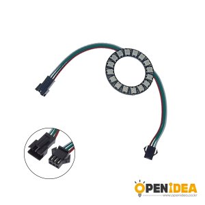 아두이노 SK6812 원형 16 LED 5050 RGB 네오픽셀 모듈 [OPEN-FA001-004]