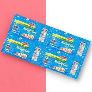 갈바니 모짜렐라 블럭치즈 2.27kg 4개 박스 미국산 대용량 통모짜렐라