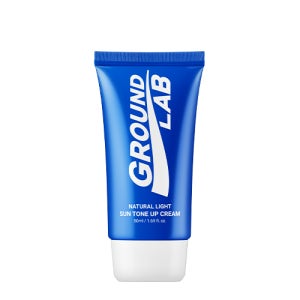 그라운드랩 내츄럴 라이트 선 톤업 50ml 남자 워터프루프 선크림 화이트닝 남성 톤 보정