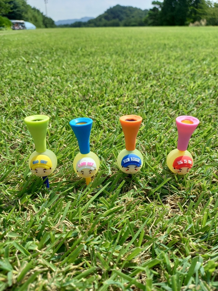 골프티링티꽃이 라운딩용품 악세사리 숏티버디나비