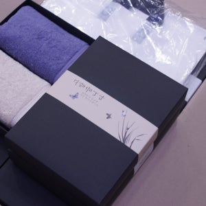 조문답례수건40수 장례답례품 수건선물세트 송월타올답례품 코마사 160g