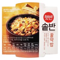 CJ햇반 솥반 꿀약밥 210g