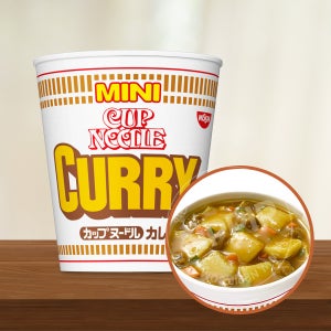 닛신 컵누들 미니 일본 컵라면 카레, 43g, 1개