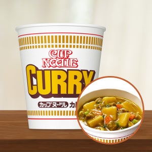 닛신 컵누들 일본 컵라면 카레, 87g, 1개