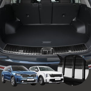 더뉴 쏘렌토 MQ4 페이스리프트 트렁크가드 가니쉬 하단 몰딩 튜닝/26년 하이브리드 불가