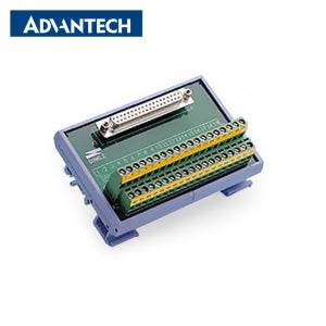 어드밴텍 ADAM-3937-BE 산업용 터미널 보드, DB-37 딘레일 와이어링 보드