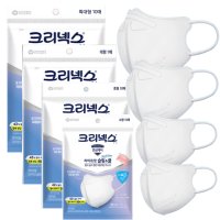 크리넥스 라이트핏 쿨 마스크 슬림앤쿨 비말차단 KFAD 화이트 흰색 30매 새부리형