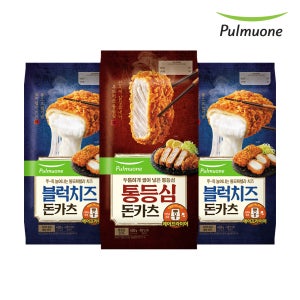 풀무원 돈카츠 3개 (통등심돈카츠/블럭치즈돈카츠)_P